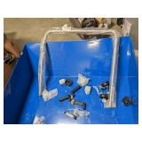 Retail: $1300 Vestil HOP-LP Low-Profile Parts Hopper, Steel, 34" Height x 48-7/16" Width x 54-1/16" Depth, 2,000 lb. Capacity