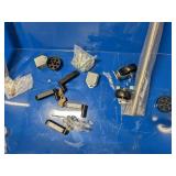 Retail: $1300 Vestil HOP-LP Low-Profile Parts Hopper, Steel, 34" Height x 48-7/16" Width x 54-1/16" Depth, 2,000 lb. Capacity