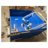 Retail: $1300 Vestil HOP-LP Low-Profile Parts Hopper, Steel, 34" Height x 48-7/16" Width x 54-1/16" Depth, 2,000 lb. Capacity