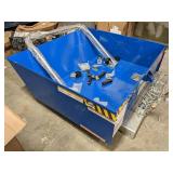 Retail: $1300 Vestil HOP-LP Low-Profile Parts Hopper, Steel, 34" Height x 48-7/16" Width x 54-1/16" Depth, 2,000 lb. Capacity