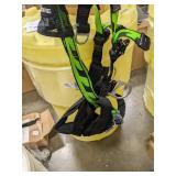 Honeywell Miller Full Body Harness, Vest Style, S/M, Polyester, Green