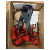 3M PROTECTA 1191371 Full Body Harness for Hot Work, Vest Style, S, Kevlar(R)/Nomex(R)