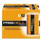Duracell Procell Alkaline D Batteries approx 12