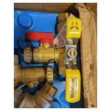 WEBSTONE 44443WPR Tankless Water Heater Valve,3/4 In,Brass