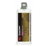 SCOTCH-WELD 110 Epoxy Adhesive , Dual-Cartridge , 1.64 oz. , Gray , 20 min.