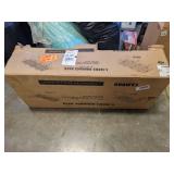 Dunnage Rack with Solid Shelves Top 48" Speckled Gray