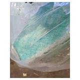 air handler green fiberglass air filter roll