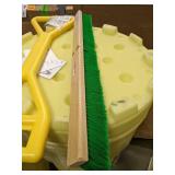Synthetic Push Broom Head, 36in Clearing Space