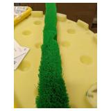 Synthetic Push Broom Head, 36in Clearing Space