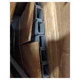 Mobile Bin Rail Floor Rack, no bins