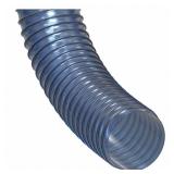 Industrial Ducting Hose, Hose Inside Dia. 3 in, Hose Length 25 ft, Hose Color Blue, 24 psi