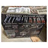 Refrigerant Evacuation Pump, Inlet Port Size 1/4 in and 3/8 in Flare, Displacement 6 cfm