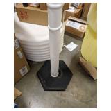 Retails: $252 4-Way Stop Sign with Base, Sign Legend Stop, MUTCD Code R1-1, 56 in x 11 in