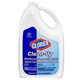 Commercial Grade Clorox Clean-Up Disinfectant Cleaner with Bleach, Fresh, 128 oz Refill Bottle