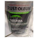 RUST-OLEUM 208072 S40 Epoxy Floor Coating 1 gal.,Classic Gray