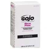 Gojo Rich Pink Antibacterial Lotion Soap Refill, 2pk