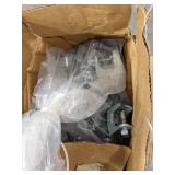 Qty 50 - Thomas & Betts 500-sc 1/4"-20 Galvanized Malleable Iron Beam Clamps