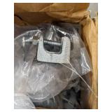Qty 50 - Thomas & Betts 500-sc 1/4"-20 Galvanized Malleable Iron Beam Clamps