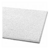 Ceiling Tiles, Width 24 in, Length 24 in, 3/4 in Thickness, Mineral Fiber, PK 12