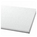 Ceiling Tiles, Width 24 in, Length 24 in, 3/4 in Thickness, Mineral Fiber, PK 12