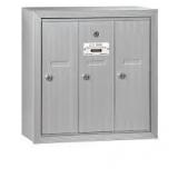 Salisbury industries 3503 ASU surface mounted vertical mailbox with three doors
