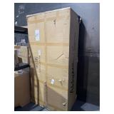 Holloway Mid-Century Top Grain Leather Sofa, Camel Retail $1,614.99