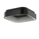 Rafael 17.7" Integrated LED Metal Flush Mount Ceiling Light, Black by JONATHAN Y Retail: Retail: Retail: $199.49