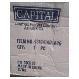 Capital 4-light Aged Brass Chandelier- Retail:$414.00