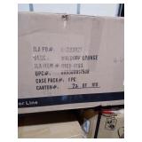 Strick & Bolton Normani White Faux Leather Metal Frame Lounge Chair- Retail:$509.49