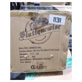 Vintiquewise Large Wooden Decorative Lion Rings Pirate Trunk with Lockable Latch and Lock Retail: Retail: Retail: $92.99