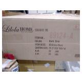 ONE ARMLESS CHAIR goes with Jocelyn Dark Grey Woven 6-piece Modular Sectional Sofa with Ottoman- Retail: N/A