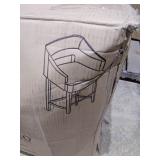 Tallenger Blue/Dark Brown Upholstered Swivel Barstool - Set of 2- Retail:$239.99