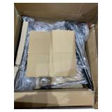 Windsor Mixed Media Dining Chair, Set of 2, Black/Espresso Retail: Retail: Retail: $169.99