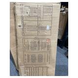 Adeptus Solid Wood 6+2 Drawer Roll Cart - Black -Retail $106.54