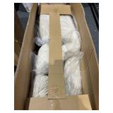 Velvet Recliner Chair with Ottoman (Color is Different than Stock Photo; It is Cream) Retail:$499.99