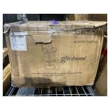 Glitzhome 46"H Mid-Century Modern Adjustable Swivel 2-piece Bar Stool Set - Grey Retail $335.98