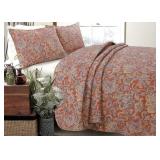 Cozy Line 3 Piece Queen Size Quilt Set Retail: $69.99