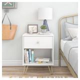 Novogratz Finley Nightstand-Wnite Retail:$89.99