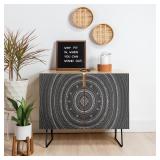 Deny Designs Grey Mandala Credenza Retail:$679.99