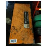 Metal Tool Box and Misc + Oils