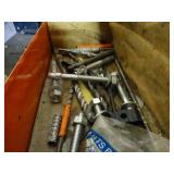 Metal Tool Box and Misc + Oils