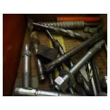 Metal Tool Box and Misc + Oils