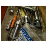 Metal Tool Box and Misc + Oils