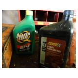 Metal Tool Box and Misc + Oils