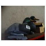 Misc Contents on top of Metal Cabinet / Decoy