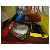 Misc Contents on top of Metal Cabinet / Decoy