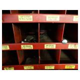 Metal Storage Cabinet with Content