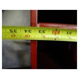 Metal Storage Cabinet with Content