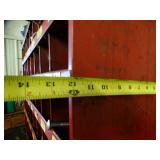 Metal Storage Cabinet with Content