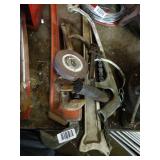 Pipe Wrenches and Misc Tools Lot